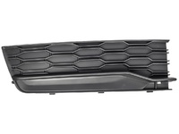 RAPID Front bumper grille without fog light holes left (SKL95807367L)