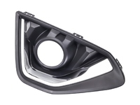 F7 Front bumper grille with fog light holes left (HVL1913300L)