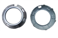 PAJERO / MONTERO Front bumper grille with fog light holes left or right (MB42004)