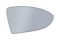 GOLF Side mirror glass right (L026010503R)