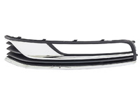 PASSAT Front bumper grille with fog light holes left (VWL2013401L)